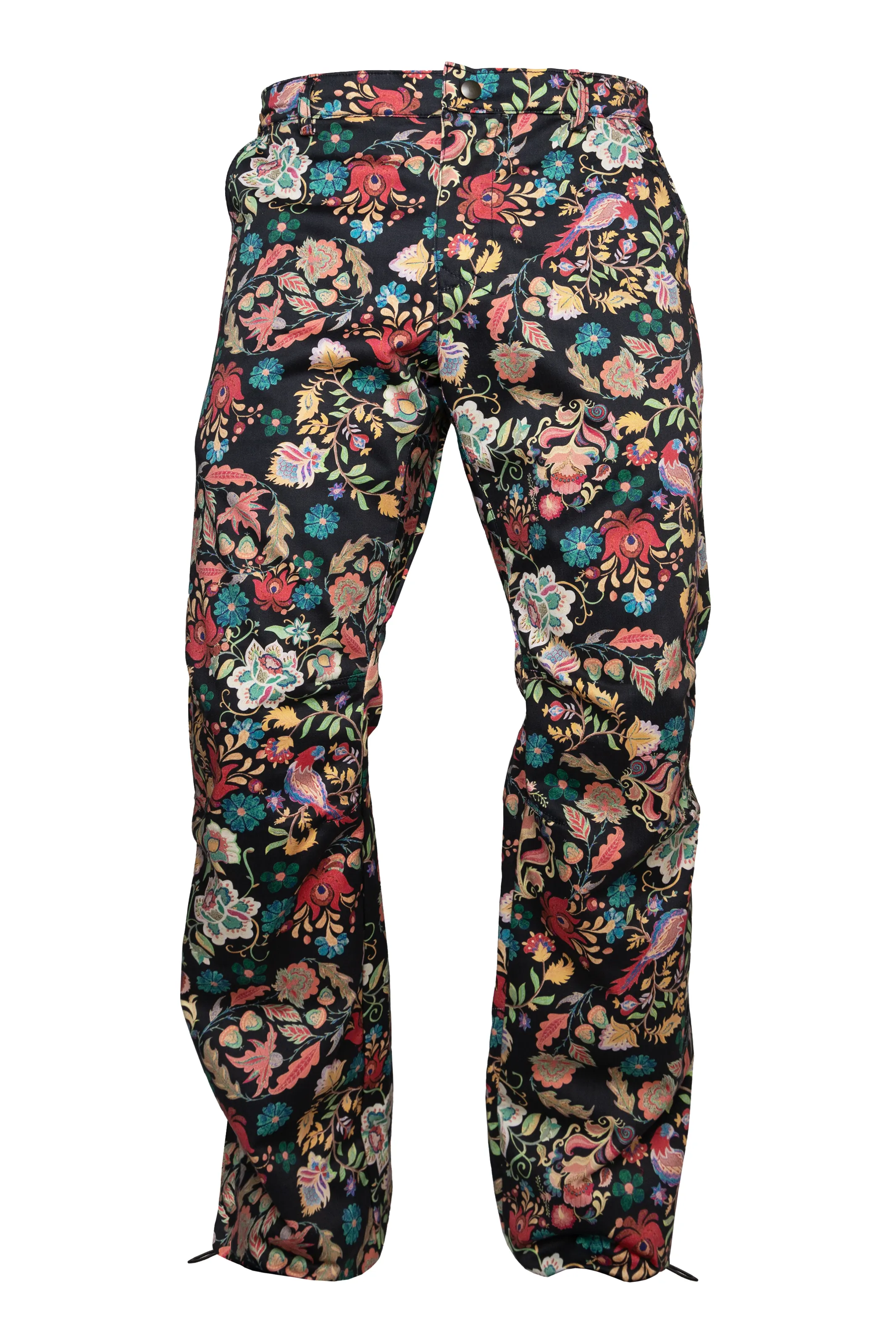 Men s floral trousers BILLY 2 MONVIC Waterproof