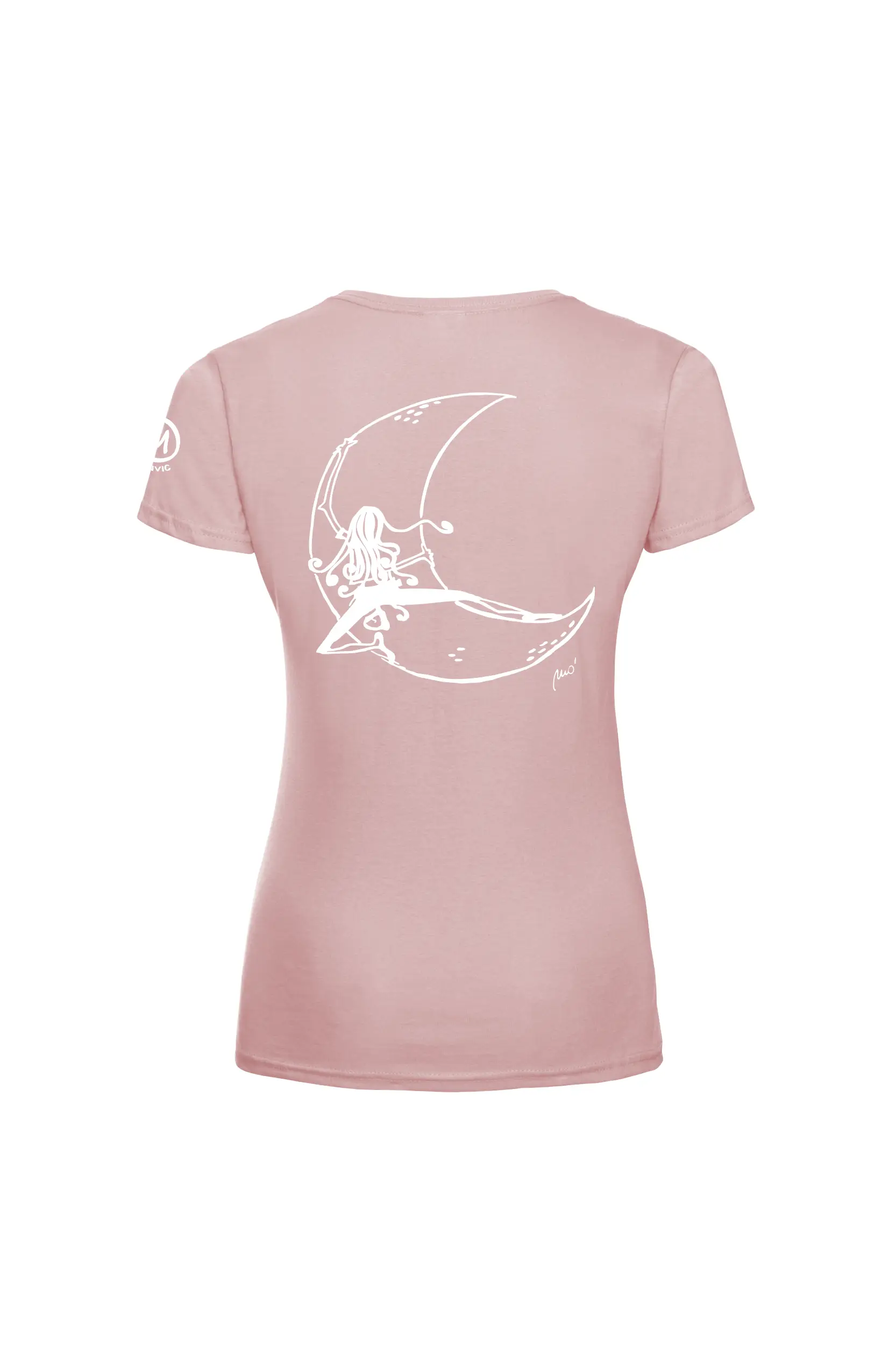 Women's climbing t-shirt Moon SHARON ORGANIC ⋆ MONVIC ⋆ Made with ❤