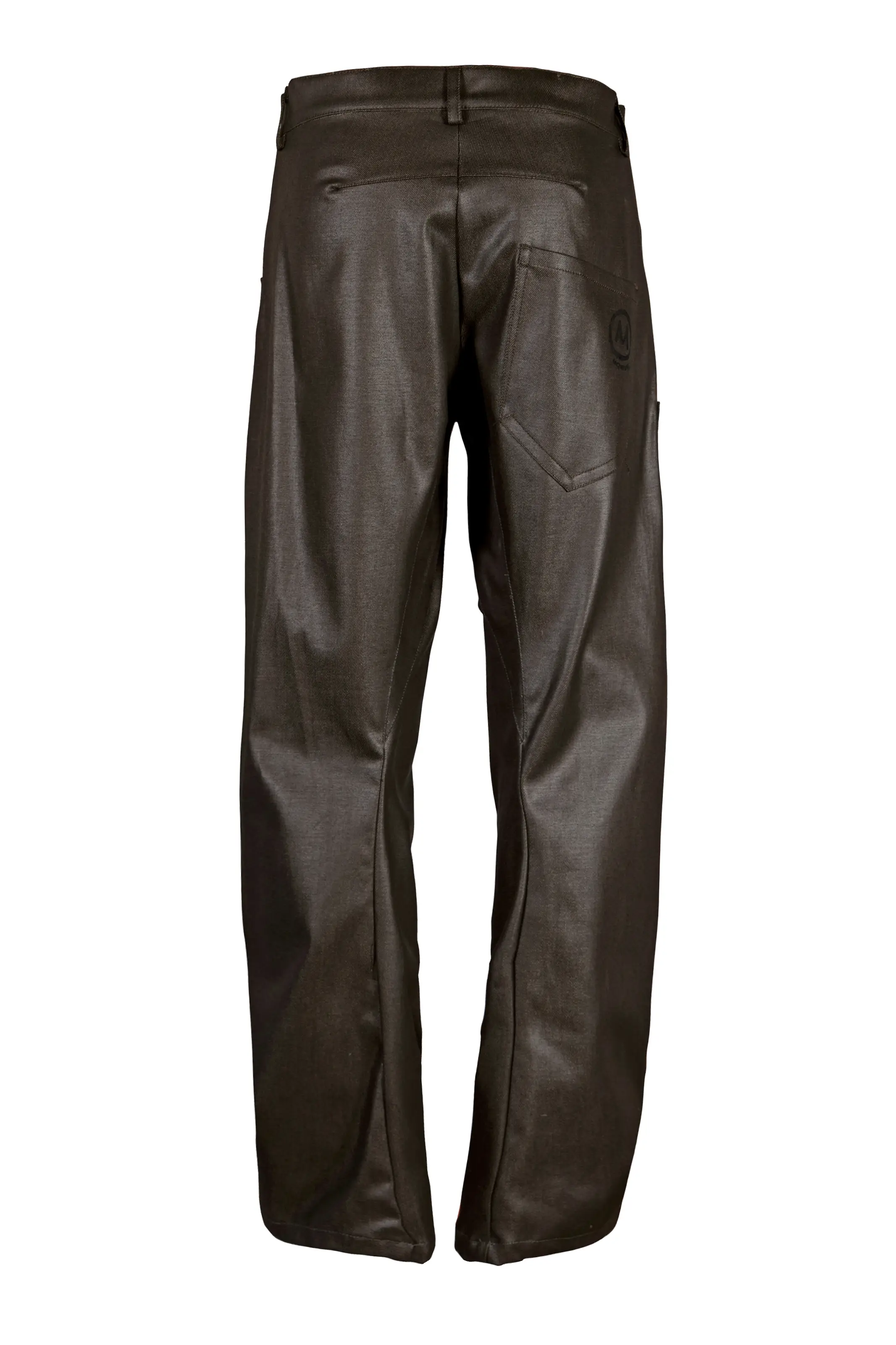 Jean huilé shop homme marron